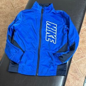 Nike Royal Blue and Black Track Jacket